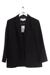 Blazer Gerard Darel Noir en Synthétique, taille L - Seconde Main