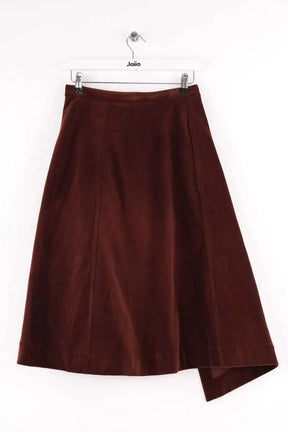 Jupe Acne Studios Bordeaux en Velours