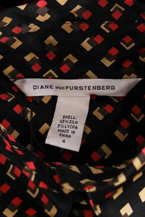 Chemise Diane Von Furstenberg Noir en Soie