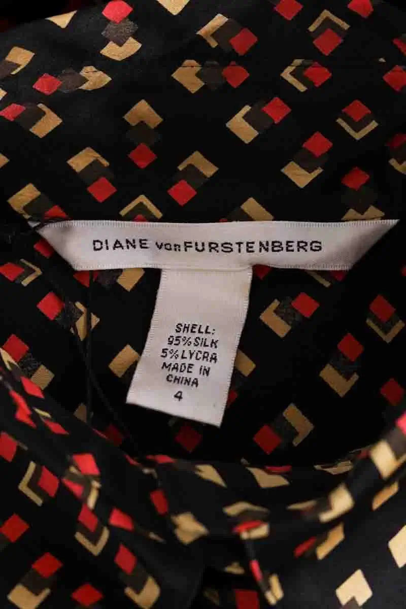 Chemise Diane Von Furstenberg Noir en Soie