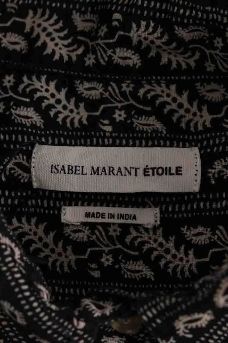 Chemise Isabel Marant Étoile Marine en Coton