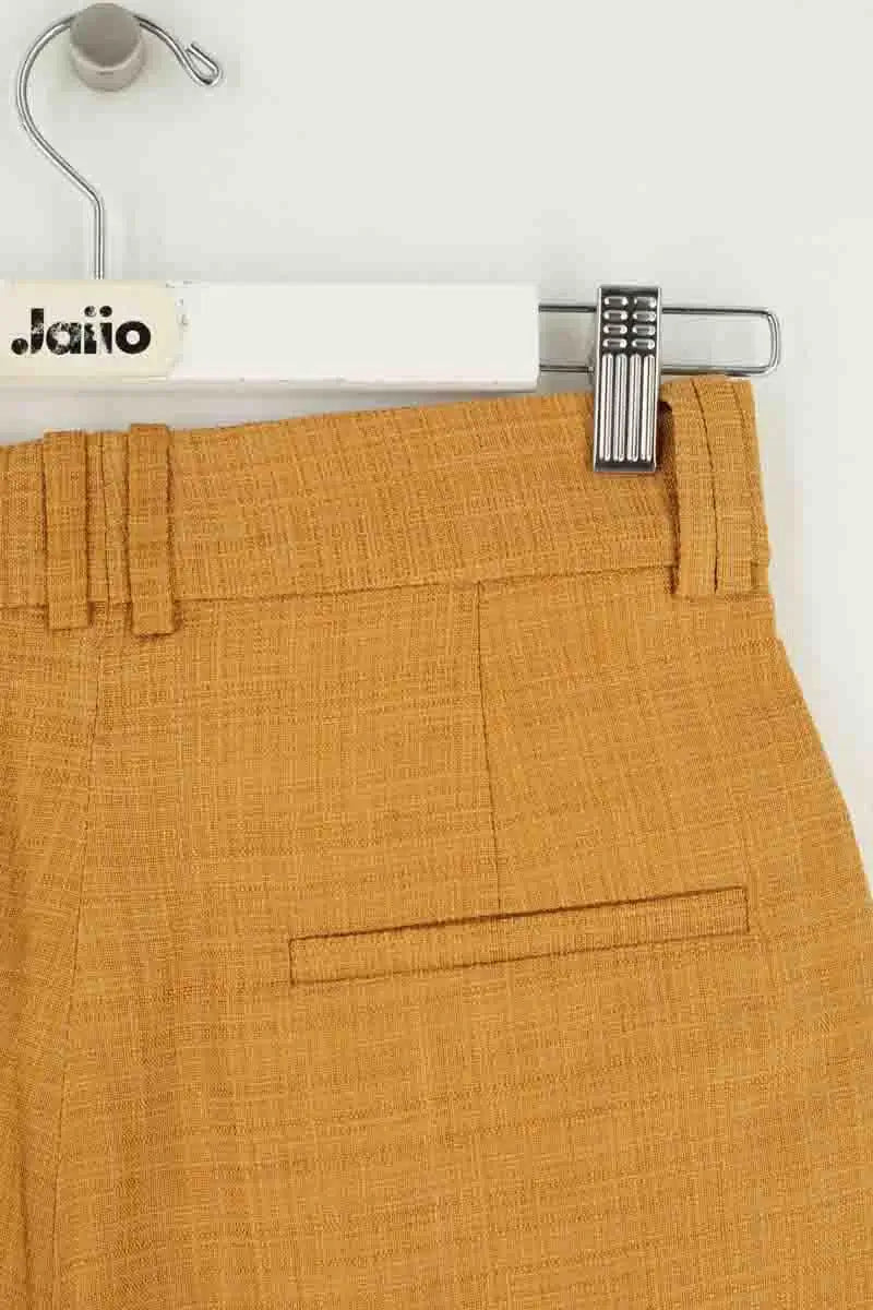 Bermuda Sandro Jaune en Viscose