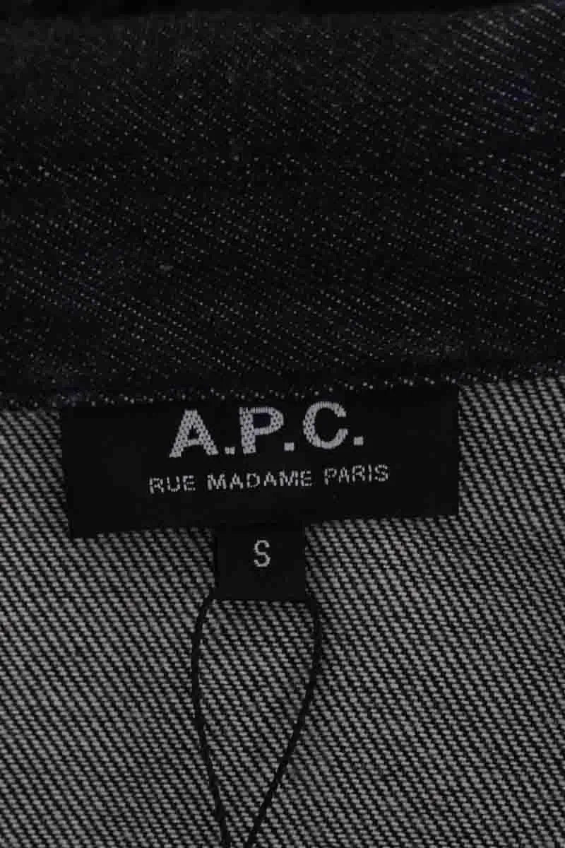 Veste APC Bleu en Coton