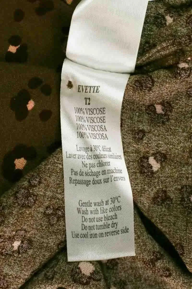 Chemise Des Petits Hauts Marron en Viscose