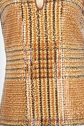 Top sans manche Tory Burch  Marron