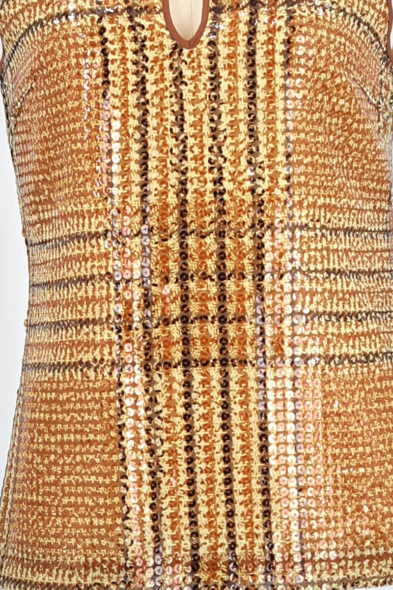 Top sans manche Tory Burch  Marron