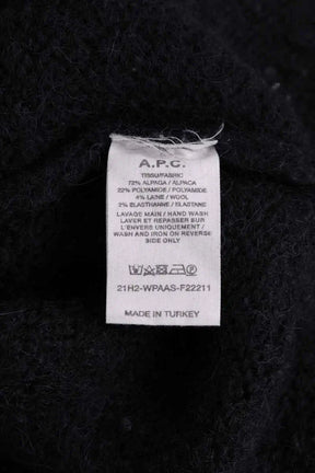 Cardigan APC Marine en Laine