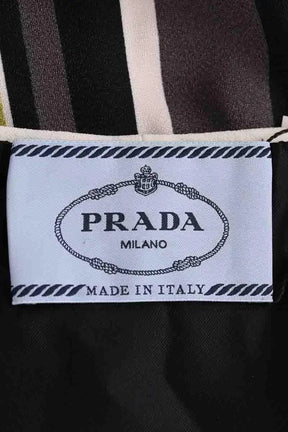 Robe Prada Gris en Soie