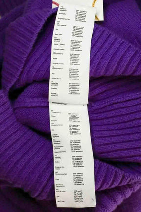 Pull Maje Violet en Cachemire