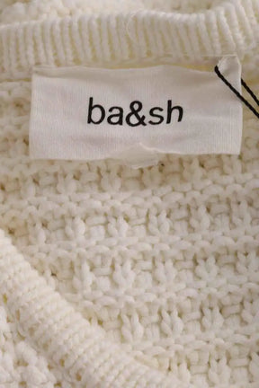 Cardigan Ba&Sh Ecru en Coton