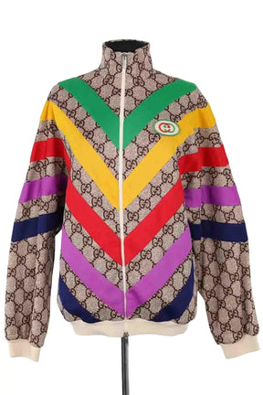 Veste Gucci Marron en Synthétique, taille XS - Seconde Main