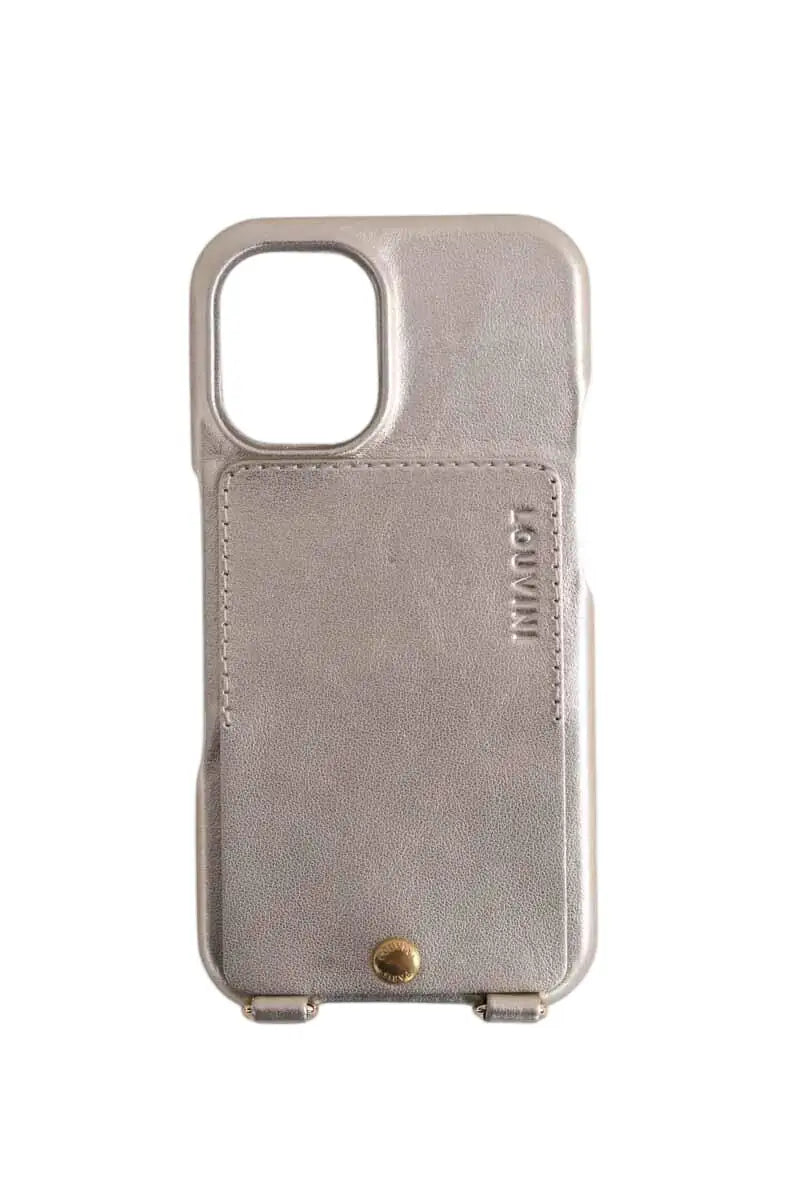 Coque Iphone 16 LOUVINI Doré en  - Seconde Main