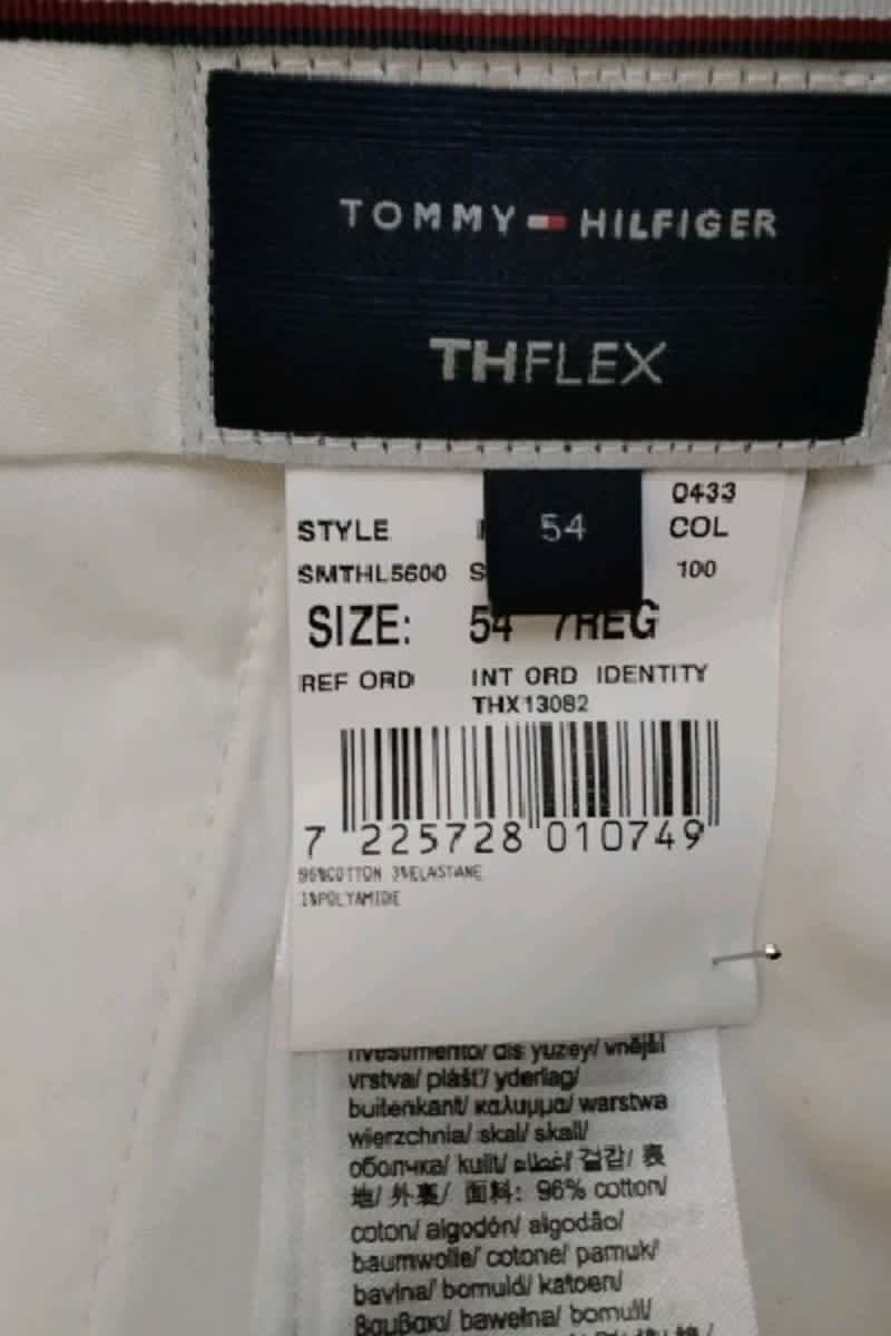 Pantalon droit Tommy Hilfiger  Beige