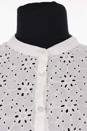 Blouse Sézane Blanc en Coton