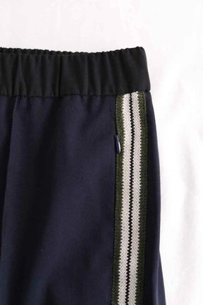 Pantalon large ME + EM DNA wide leg strip Bleu en Synthétique