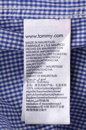 Chemise Tommy Hilfiger Bleu en Coton