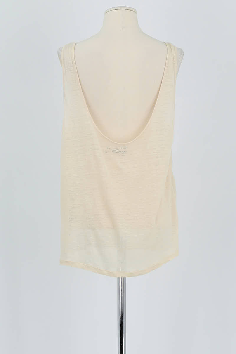 Top sans manche Leon & Harper  Beige