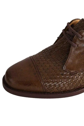 Chaussures à lacets Bally Marron en Cuir