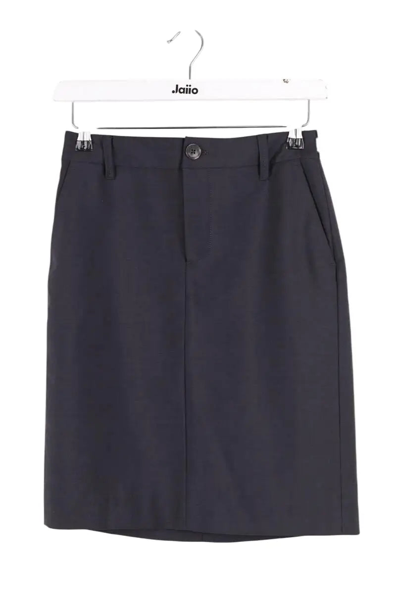 Jupe Zadig & Voltaire Anthracite en Laine, taille XS - Seconde Main