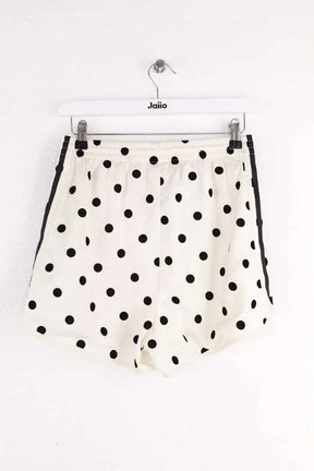 Mini short Adidas Ecru en Synthétique