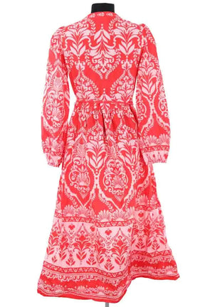 Robe Boden Rouge en Coton