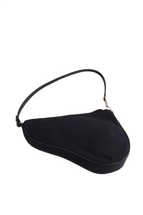 Mini sac Dior Noir en Tissu