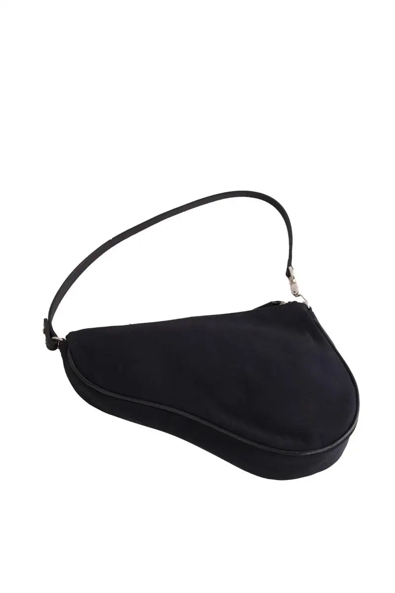 Mini sac Dior Noir en Tissu