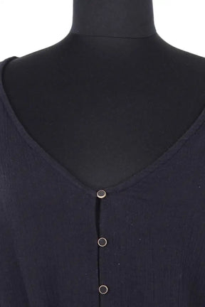 Robe Des Petits Hauts Noir en Coton