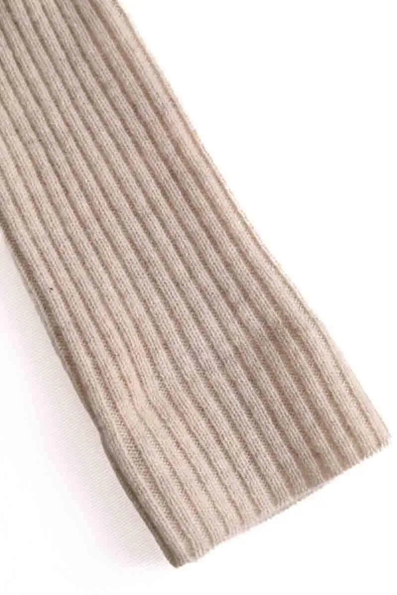 Robe Eric Bompard Beige en Cachemire
