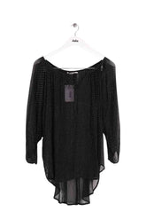 Blouse Mes Demoiselles Noir en Synthétique, taille S - Seconde Main