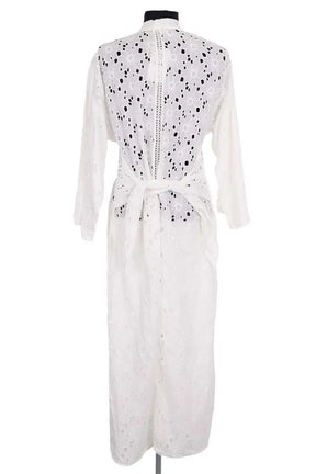 Kimono Mes Demoiselles Lilibet Blanc en Coton