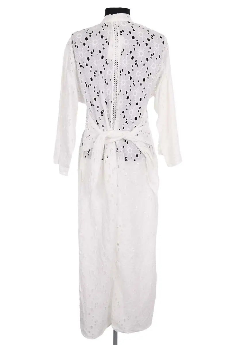 Kimono Mes Demoiselles Lilibet Blanc en Coton