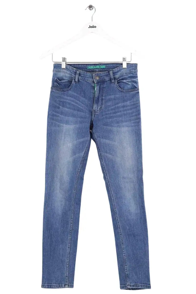Jean slim Zadig & Voltaire Bleu en Denim - Jeans, taille S - Seconde Main