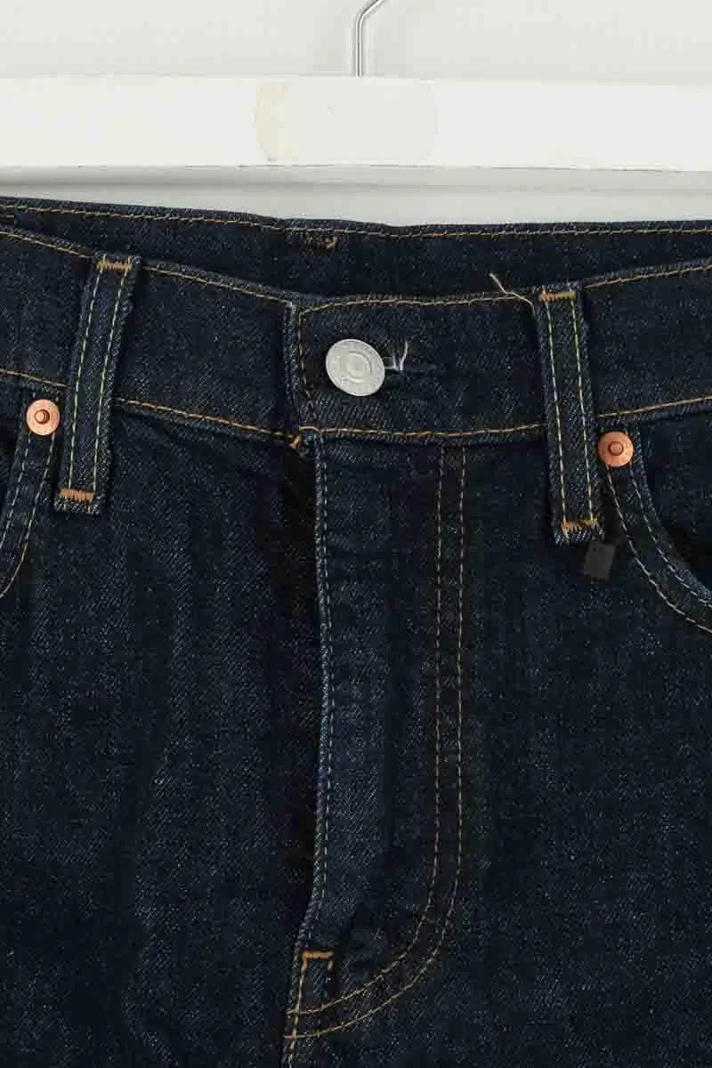 Jean droit Levi's 502 Marine en Coton