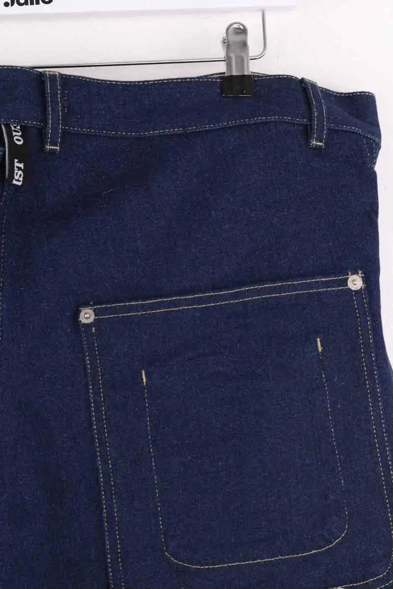 Bermuda Ouest Paris Apron shorts Bleu en Coton