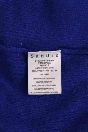 Pull Sandro Bleu en Viscose