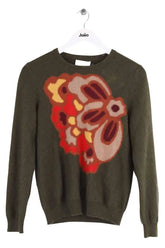 Pull Eric Bompard Kaki en Cachemire, taille M - Seconde Main