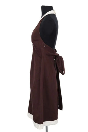 Robe Kenzo Marron en Coton