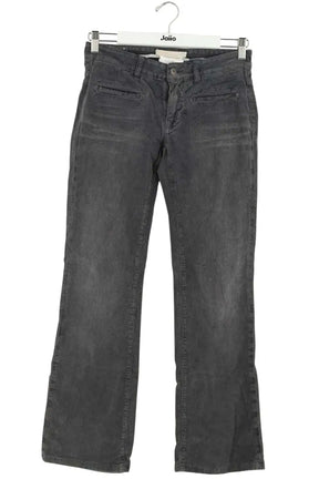 Pantalon Vanessa Bruno Anthracite en Velours, taille S - Seconde Main