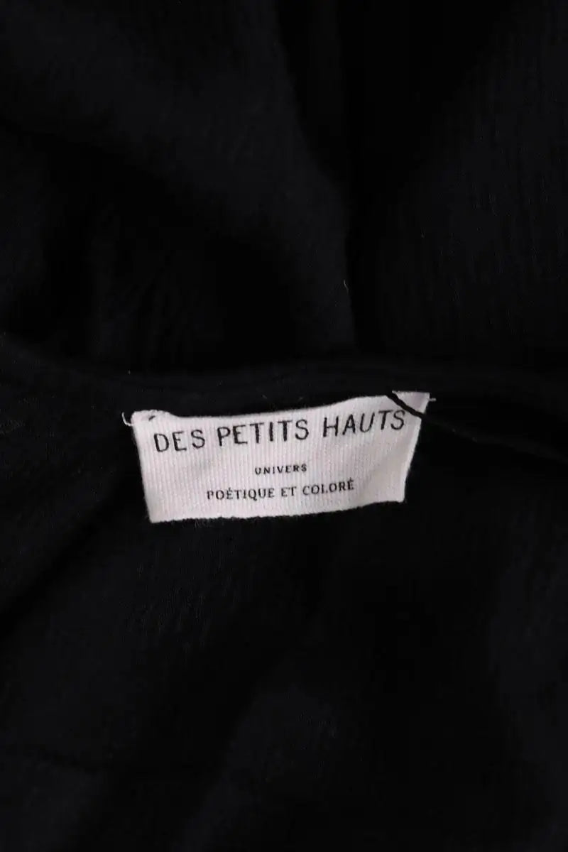 Robe Des Petits Hauts Noir en Viscose