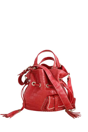 Sac à bandoulière Lancel Rouge en Cuir - Seconde Main