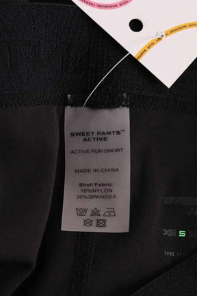 Short de sport Sweet Pants Noir en Synthétique