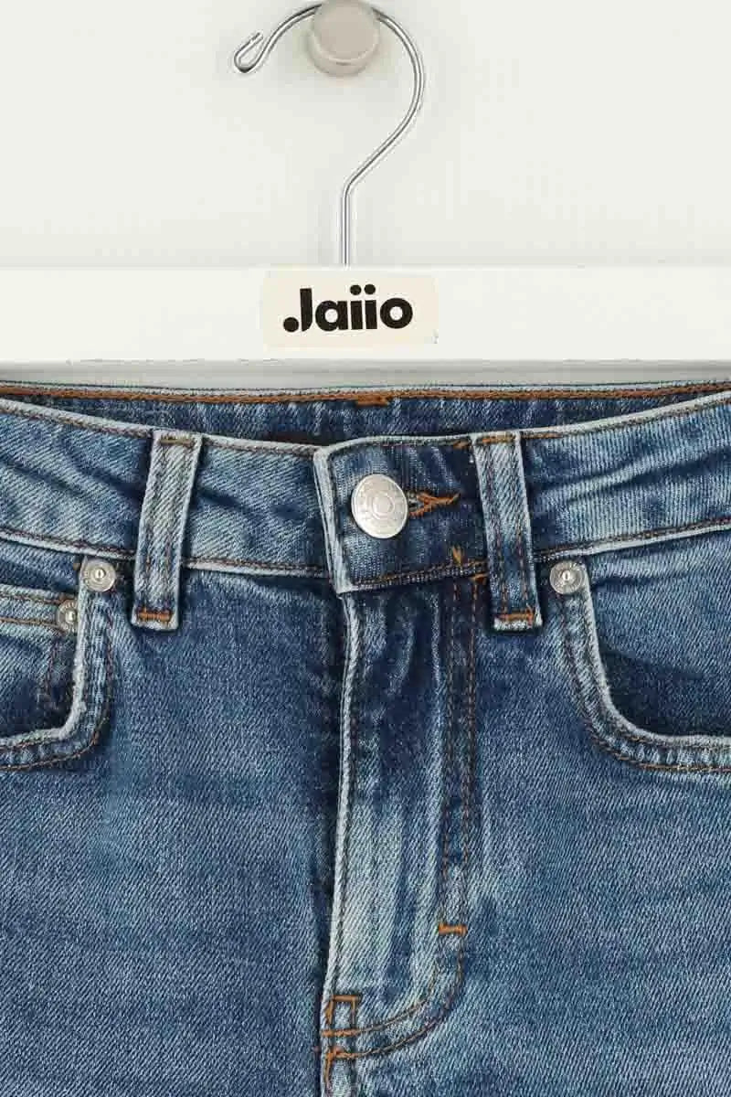 Jean droit Maje Bleu en Coton