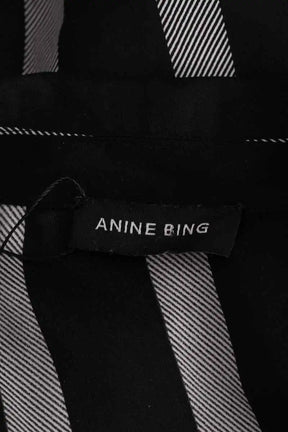 Chemise Anine Bing Noir en Soie