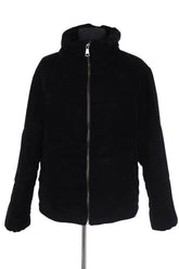 Manteau Liu Jo Noir en Synthétique, taille S - Seconde Main