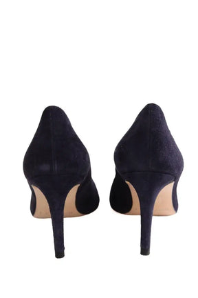 Talons LK Bennett Floret Marine en Daim