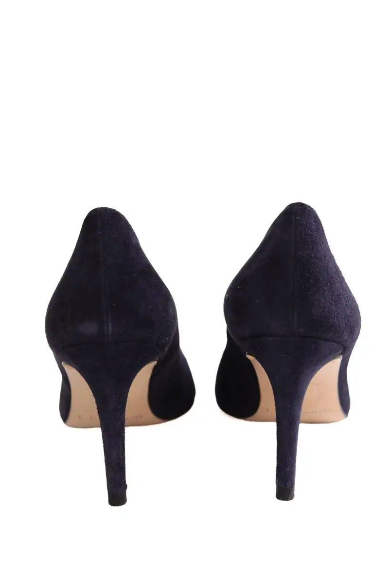 Talons LK Bennett Floret Marine en Daim
