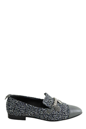 Mocassins Chanel  Marine