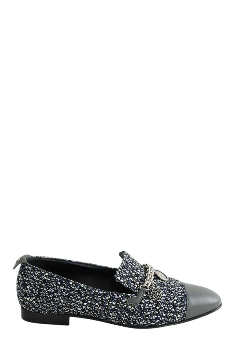 Mocassins Chanel  Marine
