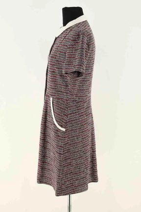 Robe Maje Rouge en Tweed